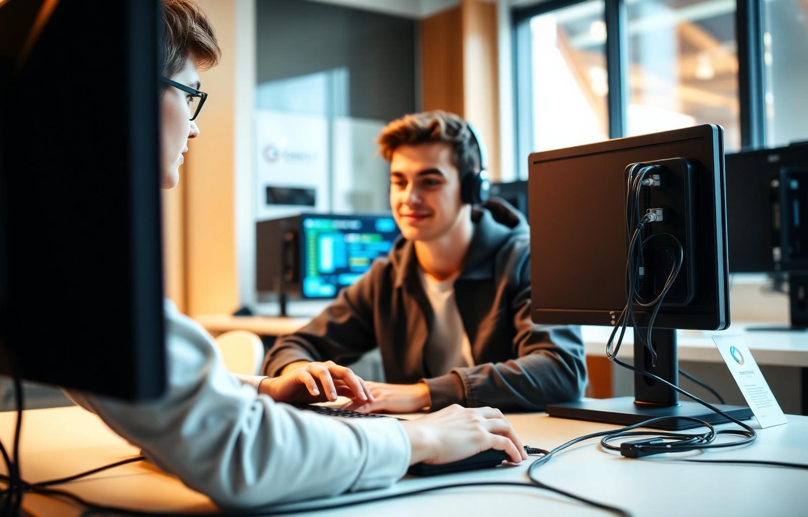 Apprenant en formation Technicien Informatique au GRETA Montbéliard